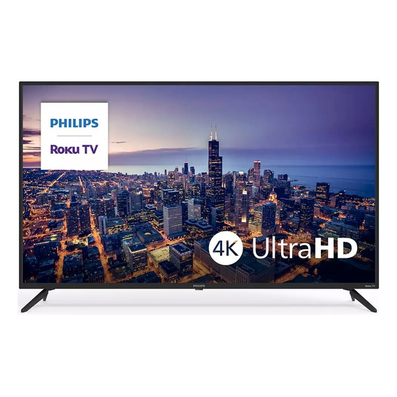 Pantalla Philips 50pul6533/f7 50 Pulga 4k Uhd Smart Roku Tv