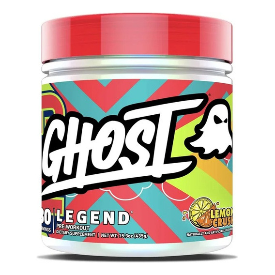 Suplemento En Polvo Ghost  Ghost Pre Work Out Pre Entrenamiento Sabor Lemon Crush En Bote De 1ml 30 Un