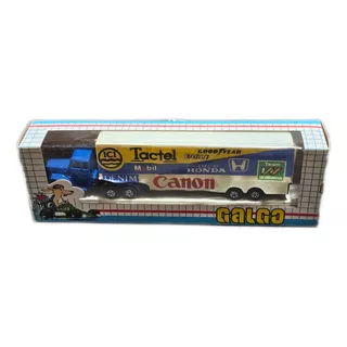 Galgo Camion Con Acoplado 1/64 Publi. Canon Con Caja Dec 80