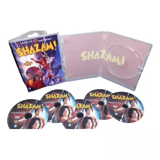 Dvd Shazam Capitão Marvel - Série ( 5 Dvds - 28 Capitulos ) 