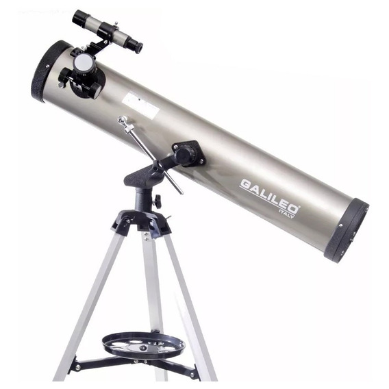 Telescopio Galileo Reflector 700x76 Aumento 525x Con Tripode