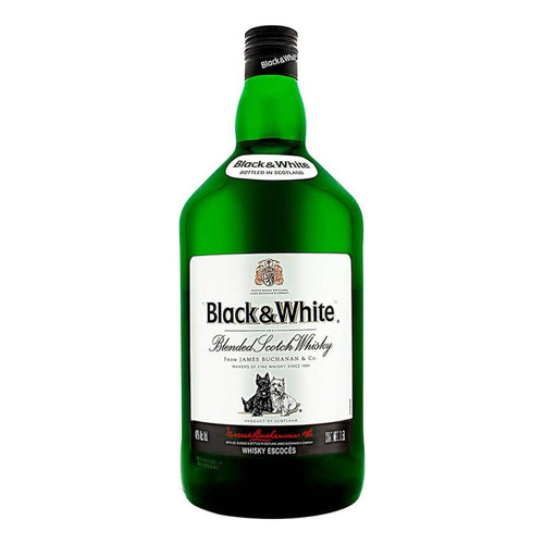 Pack De 2 Whisky Black And White Blend 1.5 L