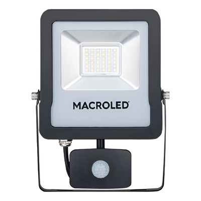 Reflector Exterior 30w Con Sensor Movimiento Calido