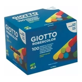 Tizas Giotto De Colores X100 Unidades.