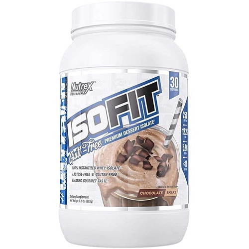 Proteina Nutrex Research Isofit Isolate 2.2 Libras Chocolate Shake