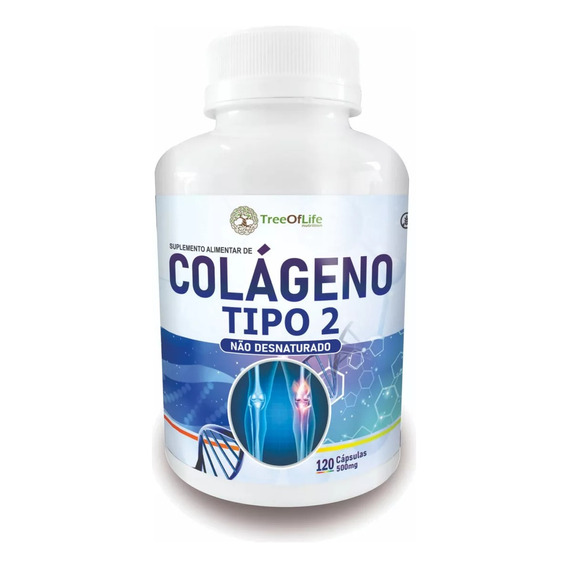 Colágeno Tipo 2 No Desnaturalizado 120 Cápsulas