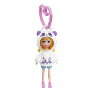 Boneca Polly Pocket Amigos Shani Panda - Mattel