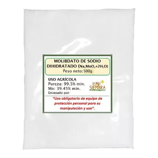 Molibdato De Sodio 500g (1/2 Kg)