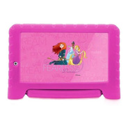 Tablet  Multilaser M7s Plus Disney Princesas Plus 7  16gb Rosa E 1gb De Memória Ram