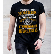 Camiseta Homem Moto Motoqueiro Camisa Masculina Promoção