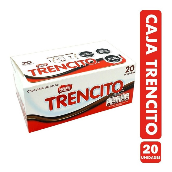 Trencito Nestle En Formato Individual (caja Con 20 Unidades)