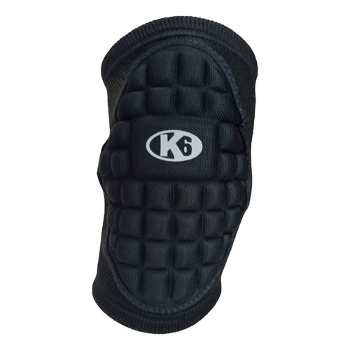 Par De Rodilleras Deportivas De Protección K6 Plus Ultra Gym Color Negro Talla L/xl