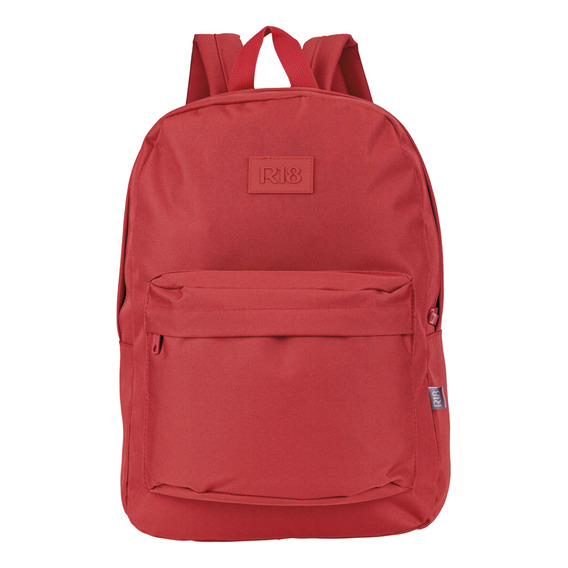 Mochila Hombre R18 M03-028 Basica Rojo