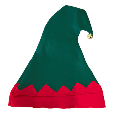 Gorro Estilo Duende Para Navidad Color Verde Felices Fiestas