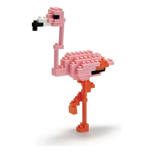 Flamingo - Microbloques Nanoblock 
