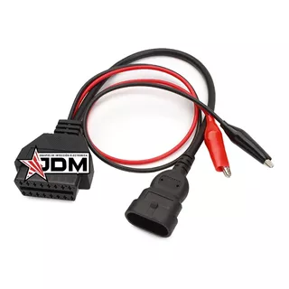 Adaptador Ficha Universal Fiat 3 A 16 Pines Obd2 + Programa