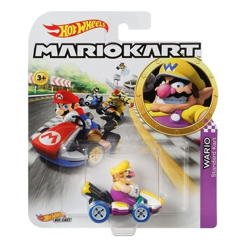 Mario Kart Hotwheels Wario 