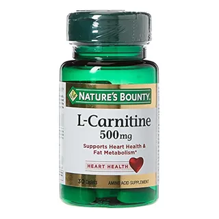 Nature's Bounty L-carnitine 500 Mg, 30 Tablets