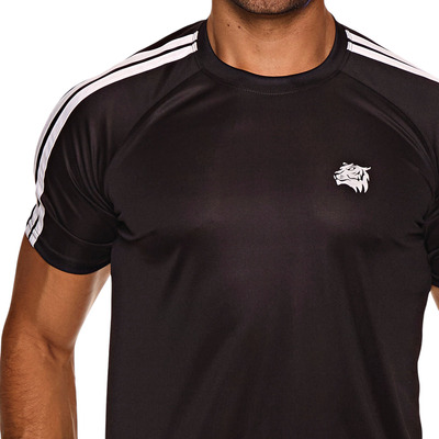 Xaan Camisa/camiseta Masculina 2 Stripe Dry-fit P/academia