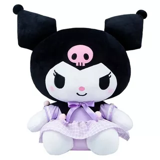 Brinquedo De Pelúcia Kuromi Sanrio Fofinha 40cm Hello Kitty