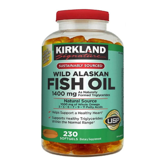 Alaskan Omega 3 Fish Oil Wild Kirkland