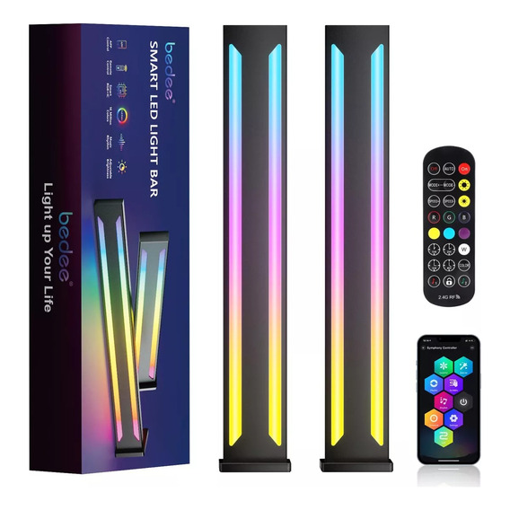 Bedee Barras De Luz Led Inteligentes: Rgb Control Remoto