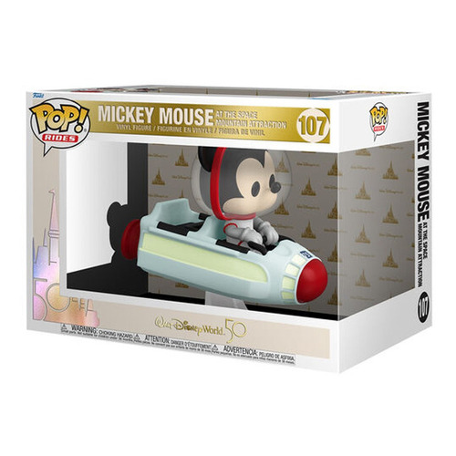 Funko Pop Mickey Mouse At The Space Mountain Atraction 107