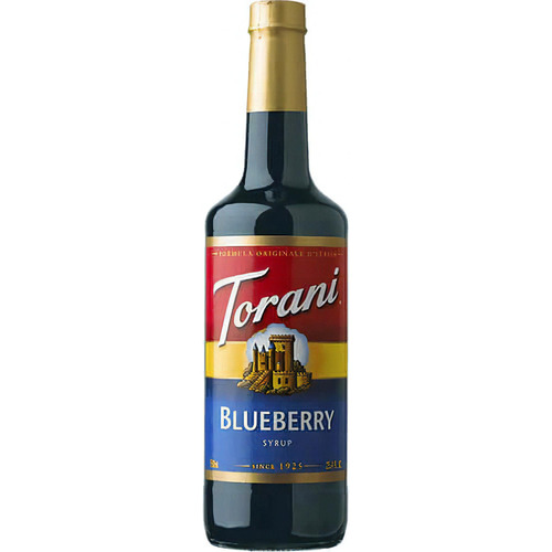 Jarabe Torani Blueberry / Mora Azul 750 Ml Soda Italiana
