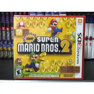  New Super Mario Bros 2 Nintendo 3ds Original Sellado 