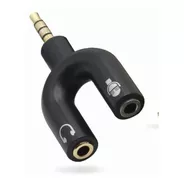 Splitter Plug 3,5 A Jack Micrófono Y Auricular Ps4 Pc Mic