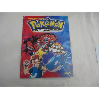 Álbum De Figuritas Pokémon Advanced-completo-r