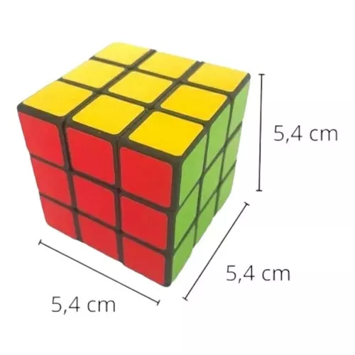 Cubo Mágico 3x3 - 5 Cores