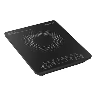 Fogão Cooktop Indução 1 Boca Vitroceramico Eletrico Preto 