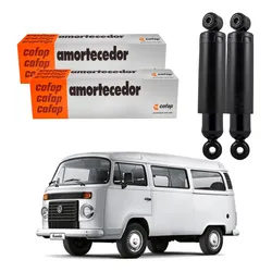  Par Amortecedor Dianteiro Kombi Flex 1.4 2006 A 2013
