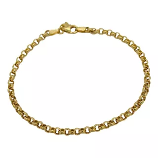 Pulsera Oro18k Modelo Rolo 20cm (p198)