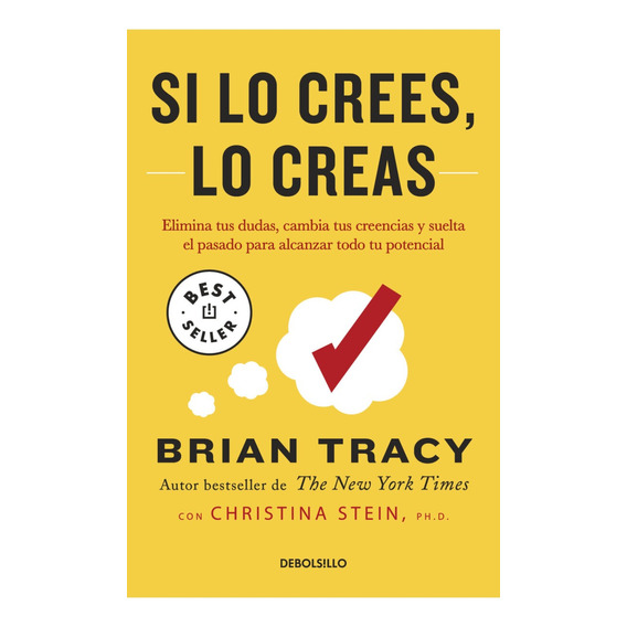 Libro Si Lo Crees, Lo Creas. Brian Tracy. Ed. Debolsillo