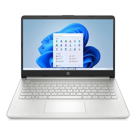 Laptop Hp 14  Pantalla Táctil Pentium Plata N5030 4gb 256ssd