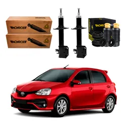  Kit Amortecedor Dianteiro Etios 1.3 1.5 2017 A 2019