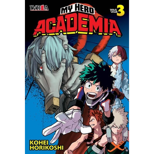 Manga My Hero Academia Tomo #03 Ivrea Argentina