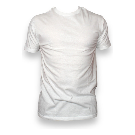 Playera Cuello Redondo Manga Corta Hombre 100% Algodon