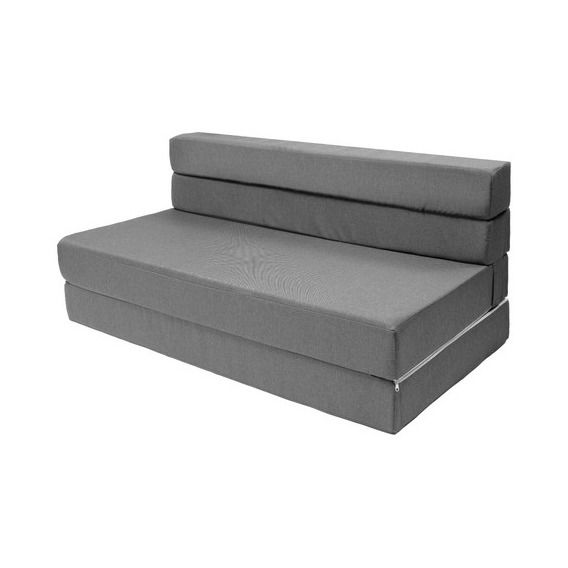 Sofa Cama Queen Size Cozy Plegable | Memory Foam Home Color Gris claro