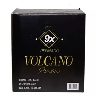 Gás Volcano Butano Destilado 9x Caixa Com 12
