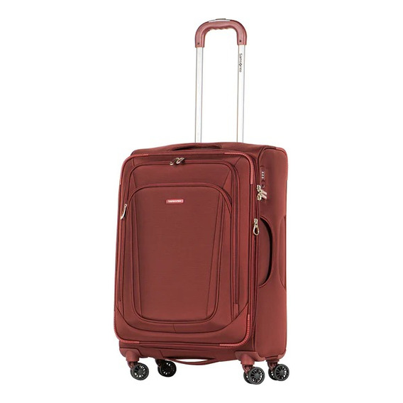 Maleta Samsonite Kick-air Mediana Color Rojo Lisa