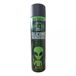 Silicone Spray Area 51 Destaque Alien 400ml - Centralsul
