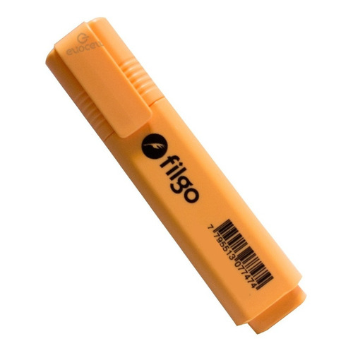 Resaltador Filgo Textmarker Pastel V/ Colores Filgo X1 Color Naranja pastel