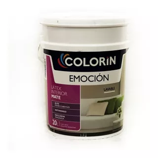 Colorin Emocion Latex Mate Interior 20l Pint Liberato