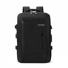Mochila, para homens e mulheres, com fecho de senha, capacidade expandível de 30 a 42 L, impermeável, reforçada, ideal para viagens diárias e negócios, pode acomodar um laptop de 15,6 polegadas