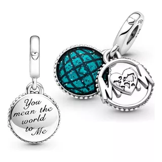 Charm Pandora Original Colgante Mom You Mean The World To Me