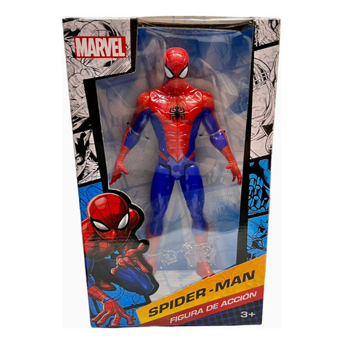 Figura Accion Spiderman Hombre Araña Marvel 22cm Articulado