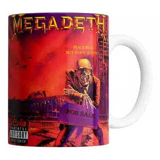 Taza De Ceramica - Megadeth (varios Modelos)